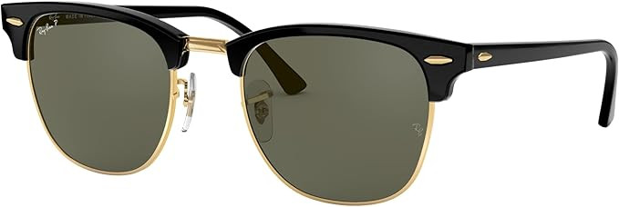 Ray-Ban RB3016 Clubmaster Classic Square Sunglasses for Men for Women | Amazon (US)