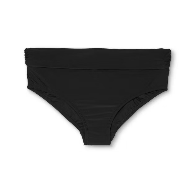 Maternity Foldover Swim Brief - Isabel Maternity by Ingrid & Isabel™ Black | Target