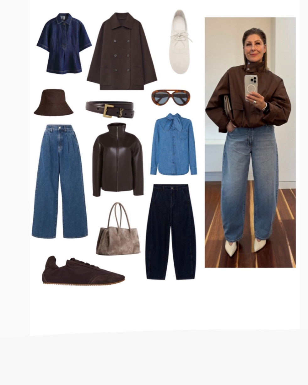 Denim & chocolate brown !
It’s all you need for winter.
It’s all I’m wearing at the moment : 
Add white shoes or anything in chocolate a choc brown bag & you’re good to go  .
Shop my picks here

#LTKaustralia #LTKover50style #LTKautumn