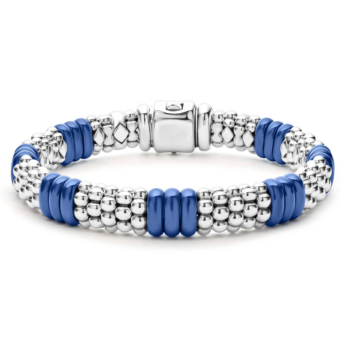 Blue Caviar Ceramic Caviar Beaded Bracelet | 9mm | LAGOS