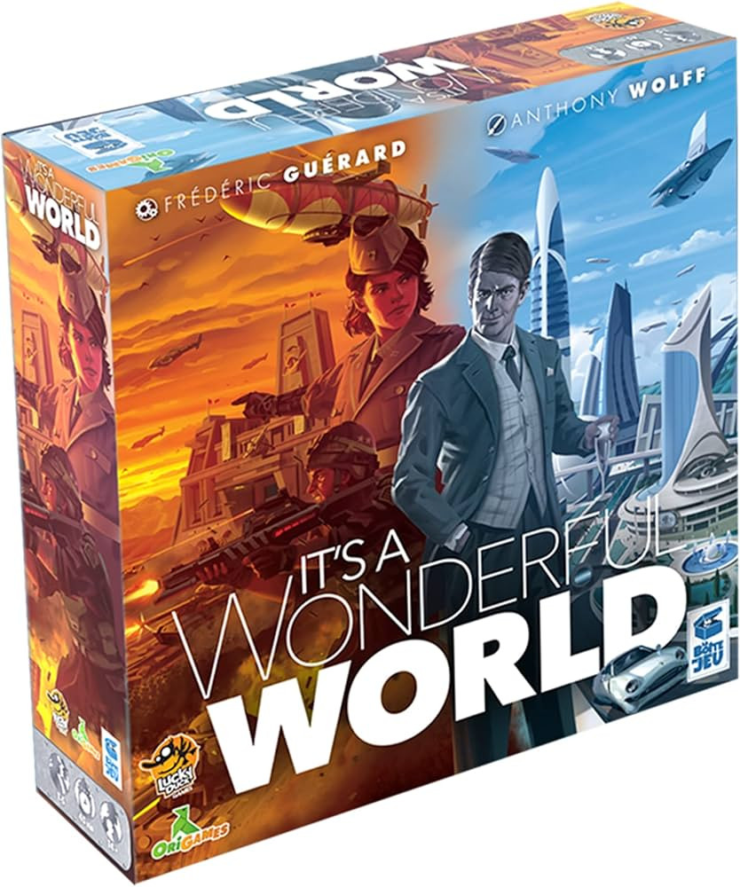 It's A Wonderful World Board Game | Strategy Game | Civilization Game for Kids and Adults | Ages ... | Amazon (US)