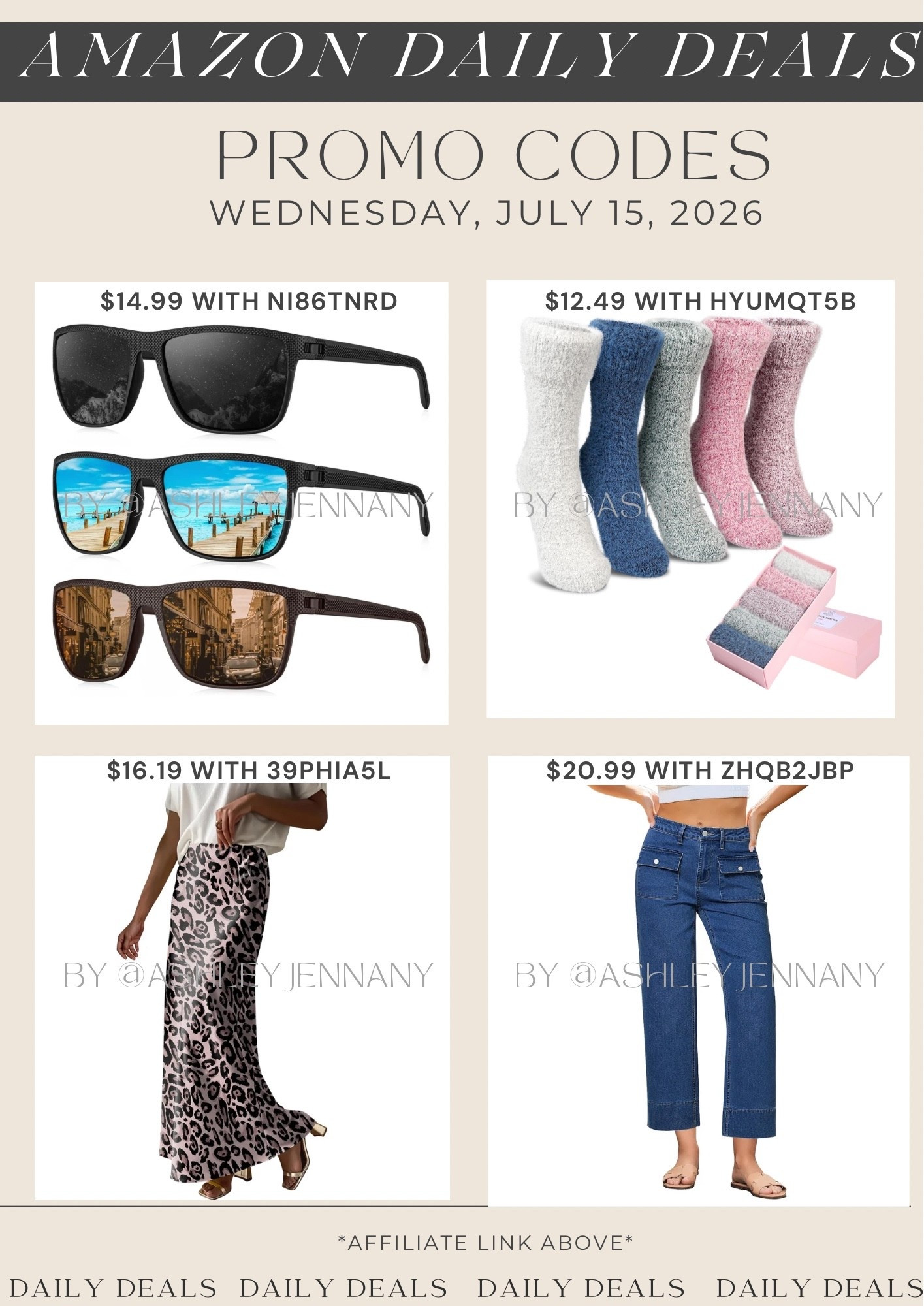 Amazon deals

#LTKSaleAlert #LTKMidsize #LTKootd