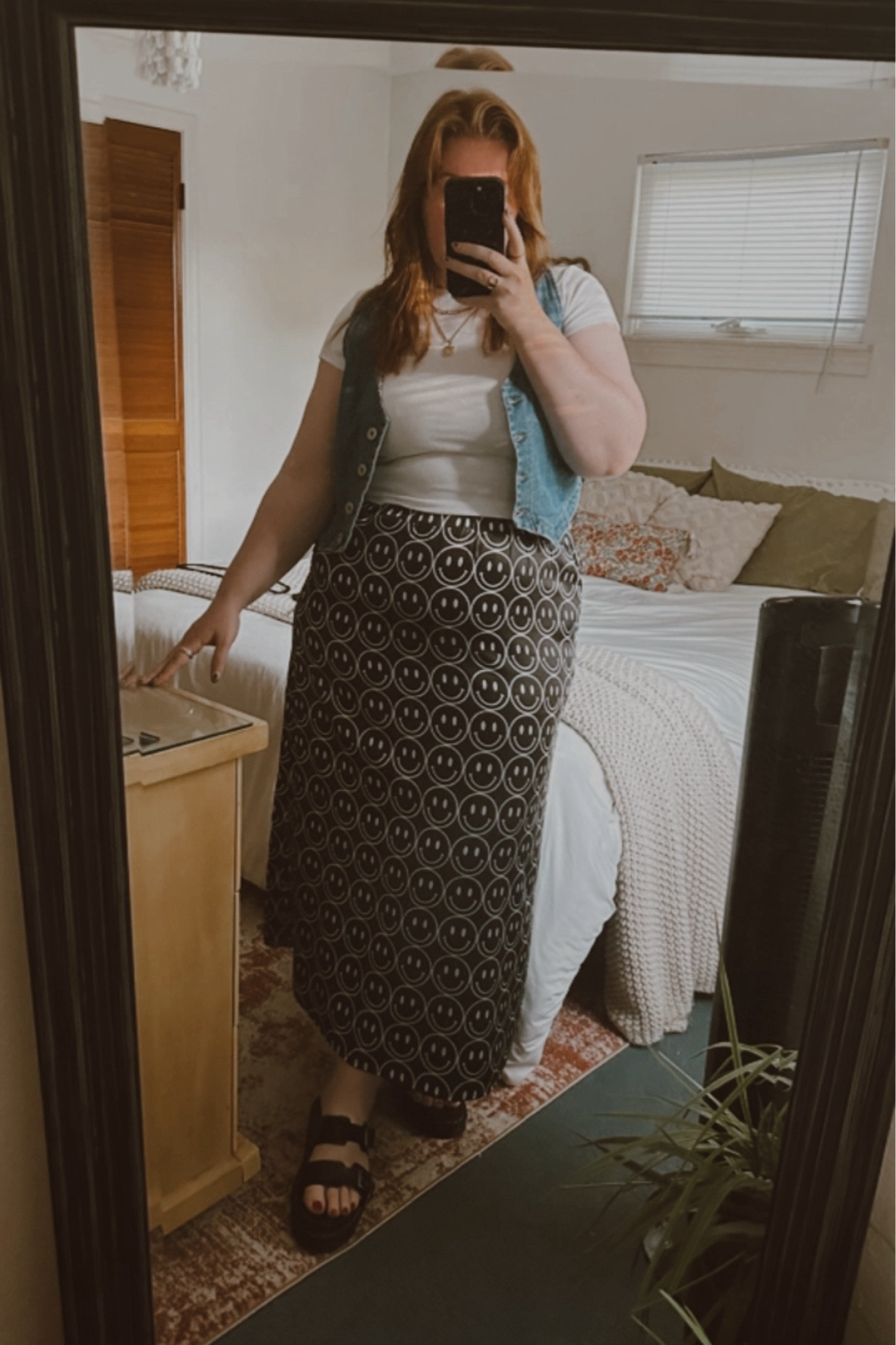 Vest of Fashion Nova and skirt is Dressed In LaLa! I have them linked in my Fits highlight in my instagram🫶🏻 @courtney.ranes

#LTKFindsUnder100 #LTKSummerSales #LTKPlusSize