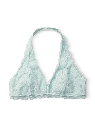 Happy Nation Girls Lace Halter Bralette, Beach Glass | Amazon (US)