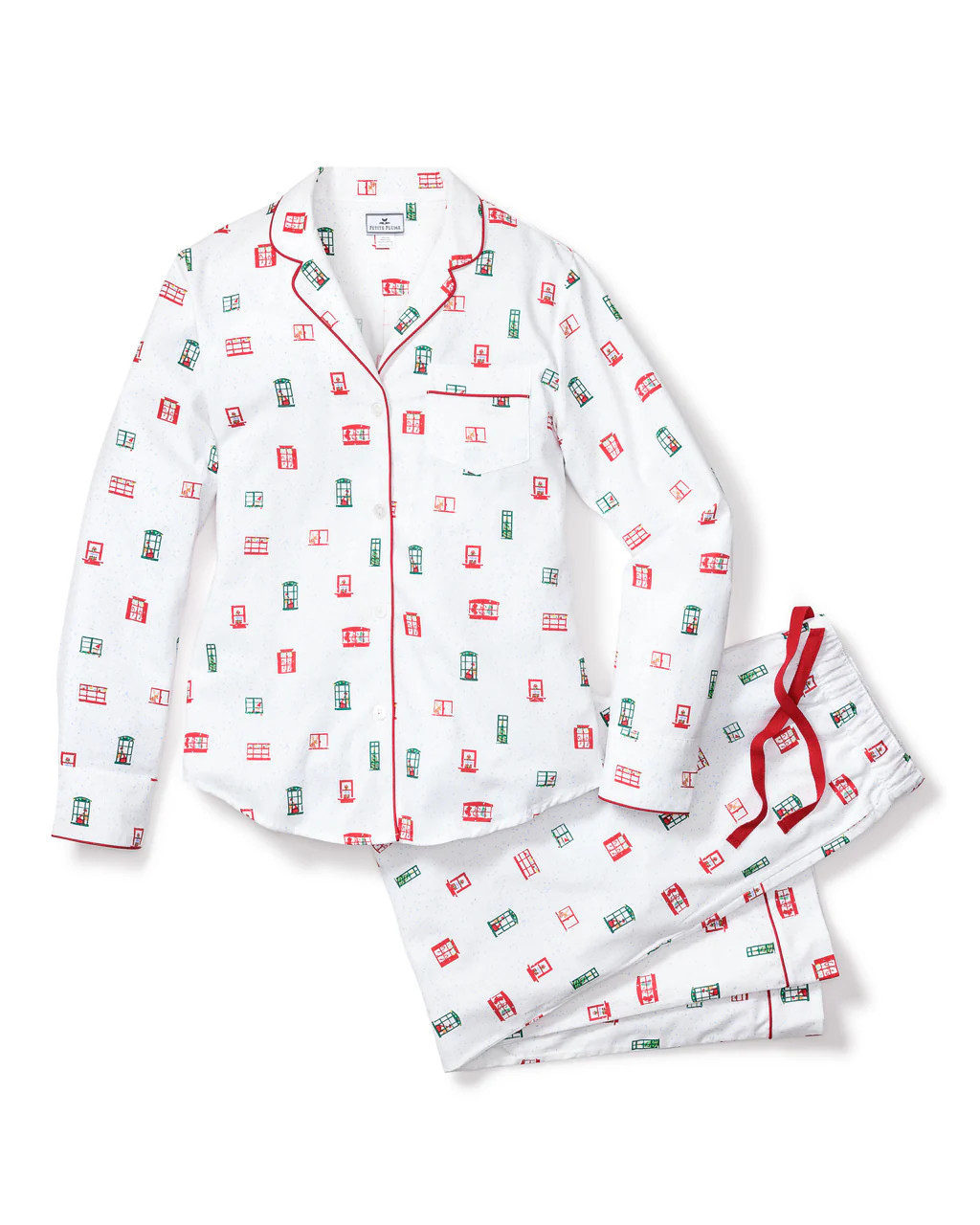 Women's Maisonette x Petite Plume Night Before Christmas Pajama Set | Petite Plume