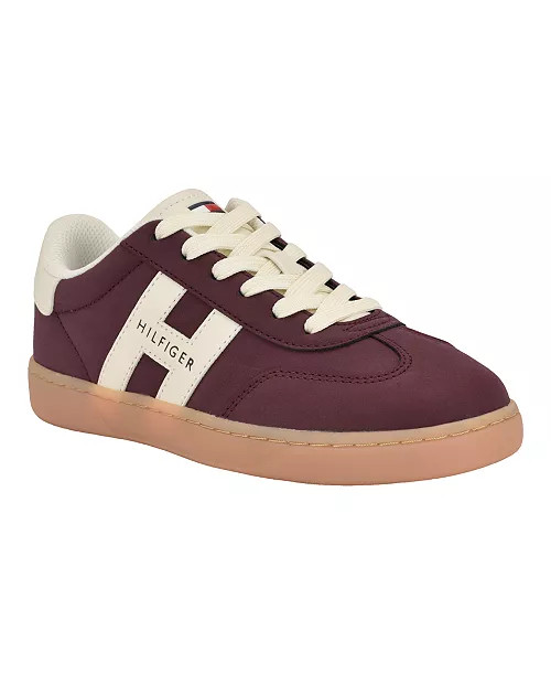 Tommy Hilfiger Women's Maisie Low Profile Lace-Up Sneakers - Macy's | Macy's