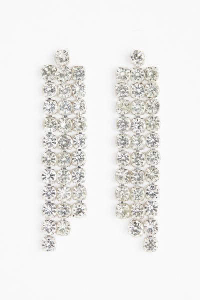 Long rhinestone earrings | H&M (UK, MY, IN, SG, PH, TW, HK)