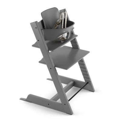 Tripp Trapp® by Stokke® High Chair in Storm Grey | Bed Bath & Beyond