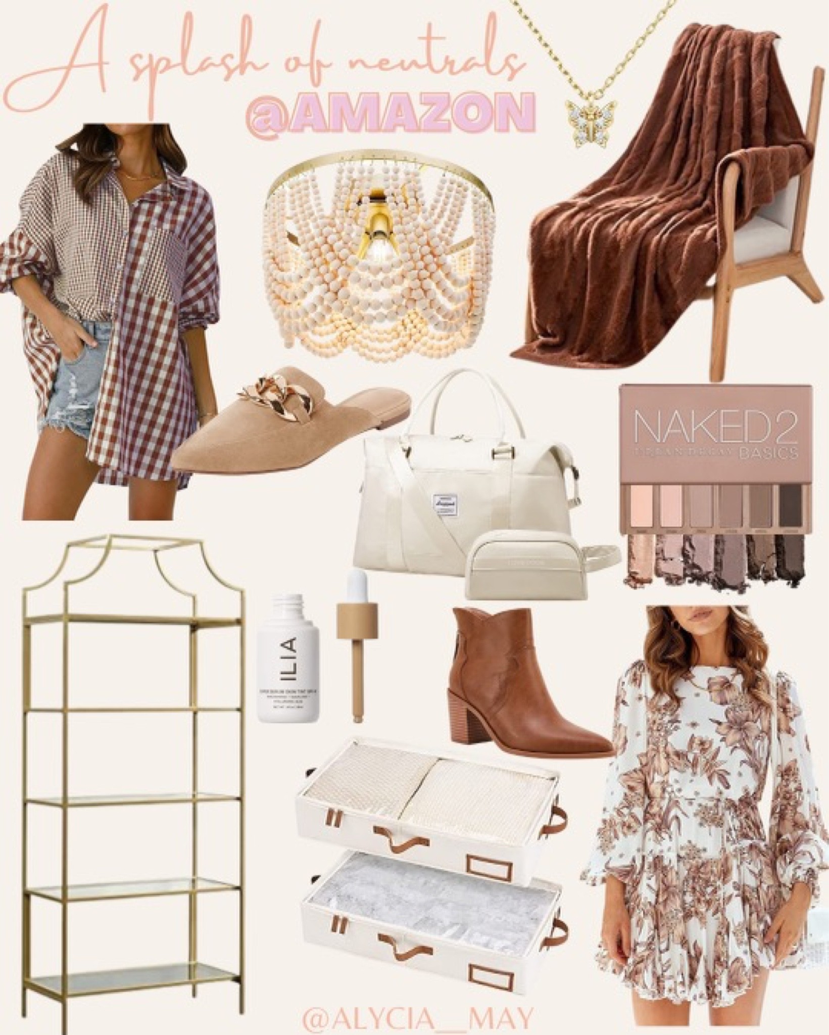 Amazon neutrals 

#LTKunder100 #LTKstyletip #LTKunder50