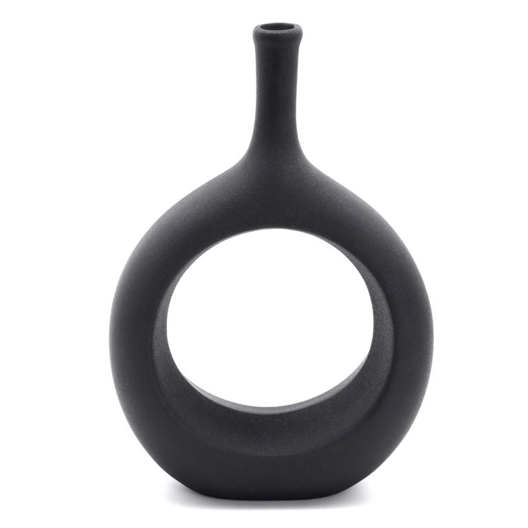 Serdic Ceramic Hollow Vase Modern Decorative Flower Vase for Wedding, Gifts, Kitchen, Living Room... | Walmart (US)