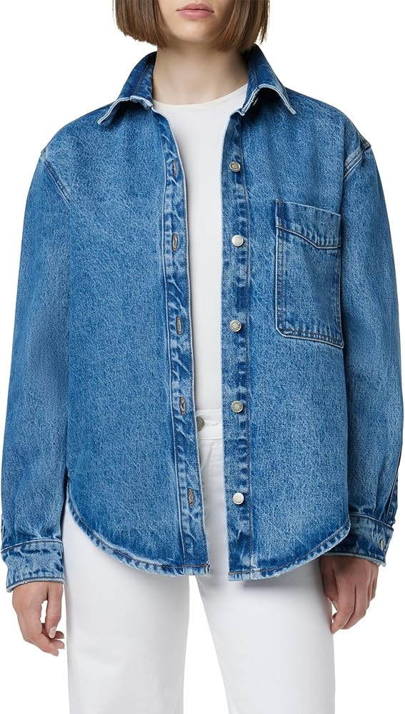 HUDSON Womens Oversized Shirt | Amazon (US)