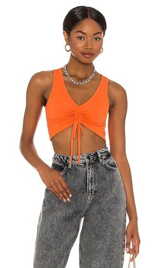 Viper Top in Orange | Revolve Clothing (Global)