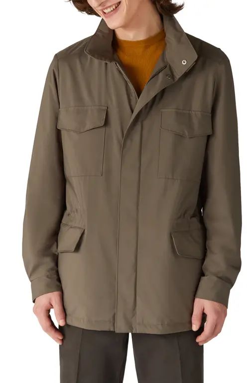 Loro Piana Traveller Windmate® Jacket in 50Knarmy Green at Nordstrom, Size 44 Us | Nordstrom
