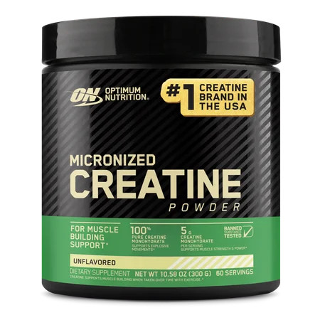 Optimum Nutrition, Micronized Creatine Powder, Unflavored 60 Servings | Walmart (US)