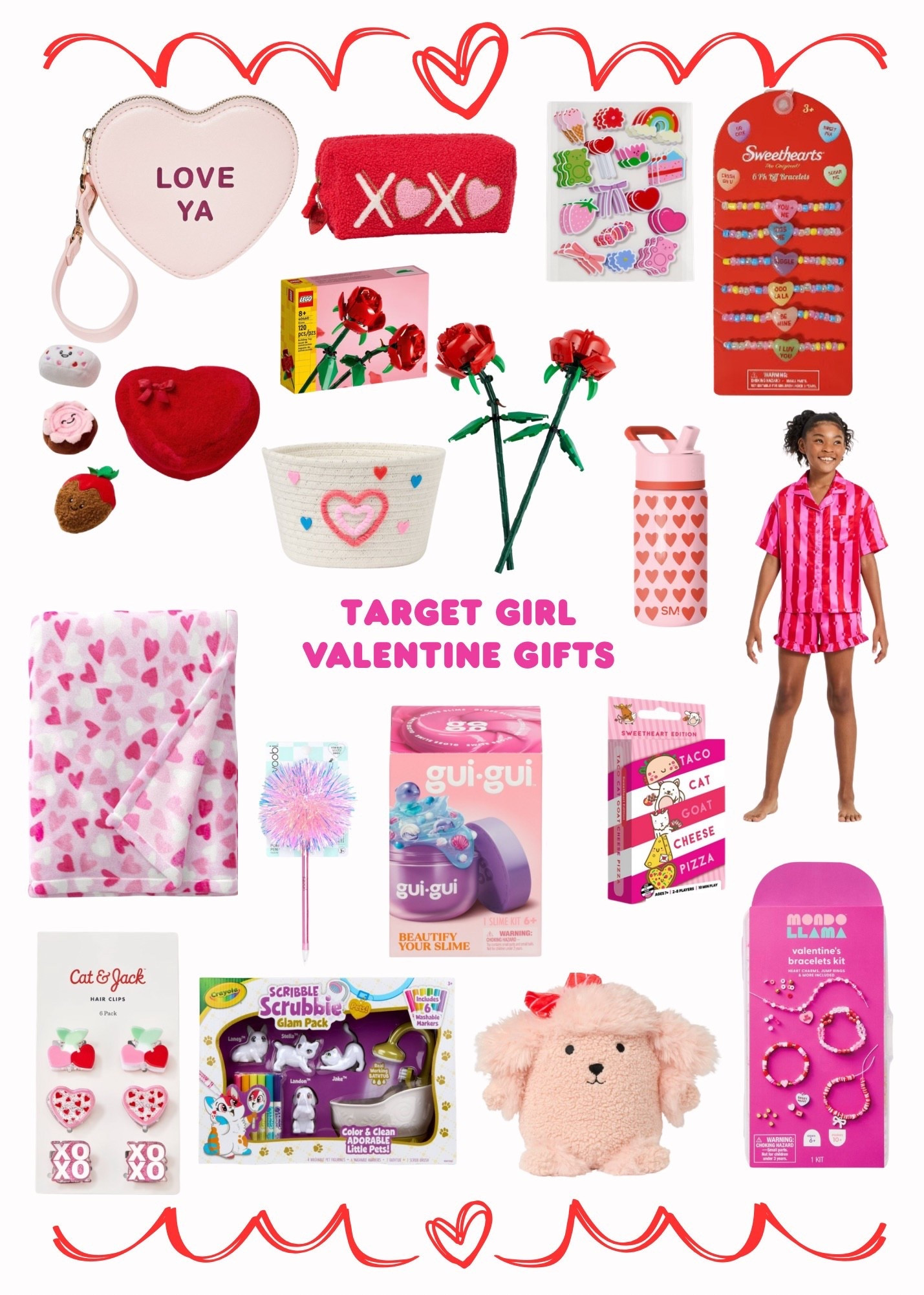 Valentine’s gifts girls 💕
All from @Target 

Valentines gifts for young girls, young girls Valentine gift ideas, Valentine gifts for girls, kids Valentine gift ideas, girls Valentine presents, Valentine gift ideas for kids, cute Valentine gifts for girls, affordable Valentine gifts for kids, Valentine gifts for girls, little girl Valentine gifts, preschool Valentine gifts, elementary girl Valentine gifts, girls Valentine toys, girls Valentine accessories, Valentine pajamas for girls, Valentine books for kids, Valentine stuffed animals for girls, Valentine hair accessories for girls, Valentine crafts for kids

#LTKmomlife #LTKKids #LTKValentine