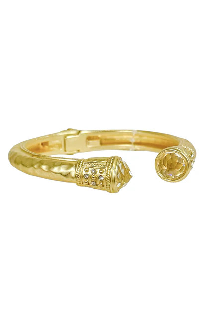 Natalie Clear Cuff Bracelet | The Willow Tree