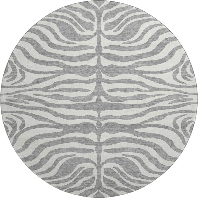 Premium Machine Washable Goulven AMF1042 Animal Print Rug | Wayfair North America
