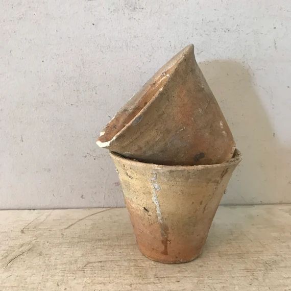 Antique French Garden Pot Pitch Pot Resin Terracotta Pot Garden Pot Flower Urn Clay Pot French In... | Etsy (US)
