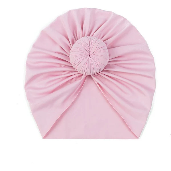 Swim Knot Headwrap, Baby Pink | Maisonette