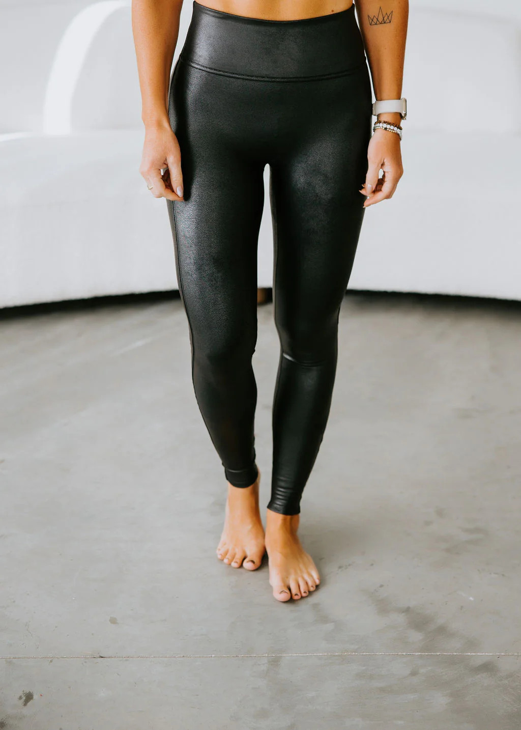 Spanx Faux Leather Leggings | Lauriebelles