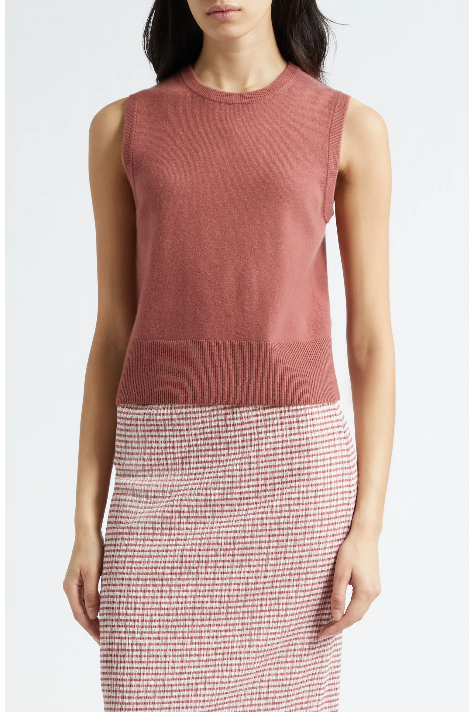 Wool Blend Crewneck Shell (Women) | Nordstrom | Nordstrom