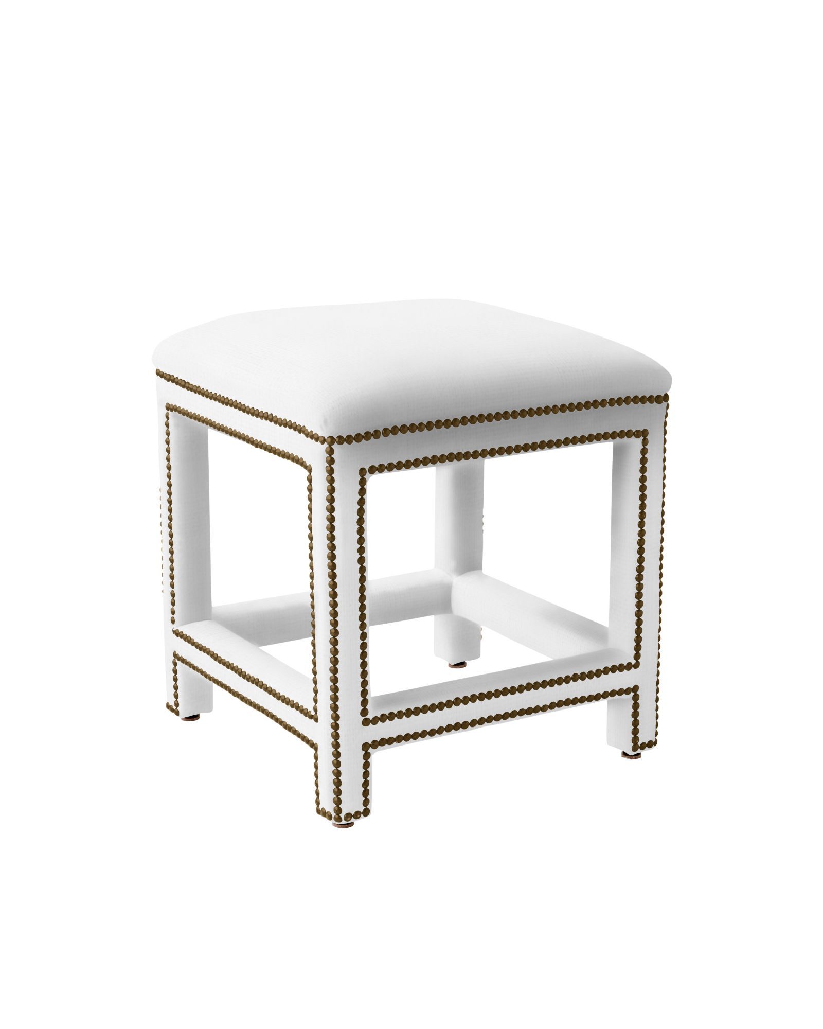 Dorset Stool with Nailheads | Serena and Lily