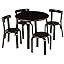 Kids Table and Chair Set - Play with Me Toddler Table with 3 Chairs and Adult Stool for Arts & Ac... | Amazon (US)