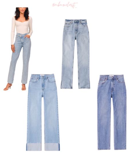 Abercrombie jeans picks 


#LTKover40 #LTKfindsunder100