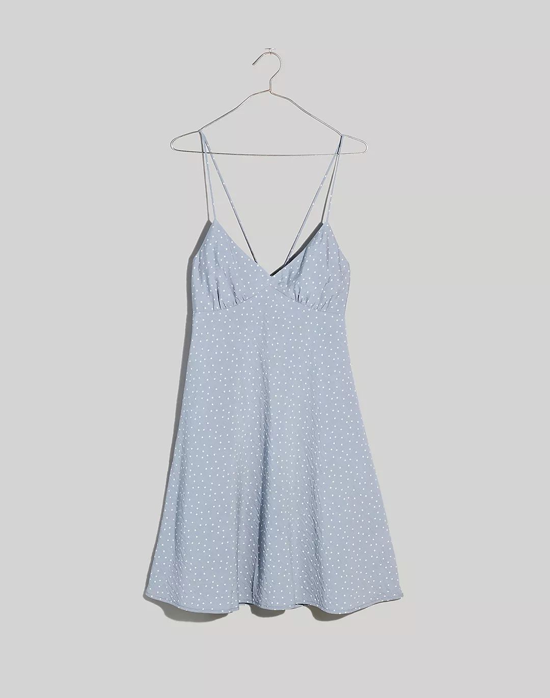 Layton Mini Slip Dress in Dot | Madewell