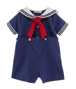 Baby Boys 3-24 Months Sailor Suit Jon Jon Shortall | Dillards