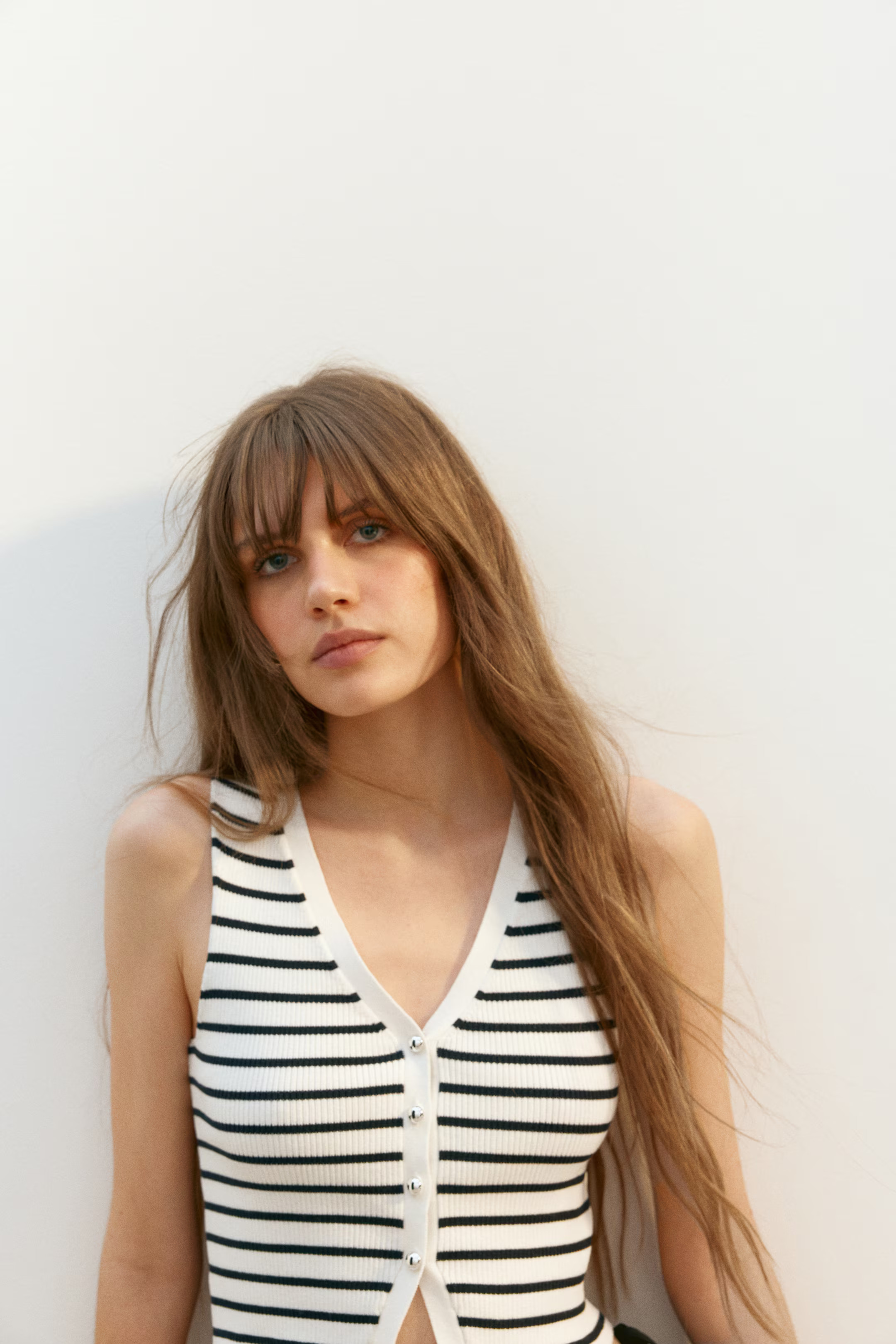 Button-Front Sweater Vest | H&M (US + CA)