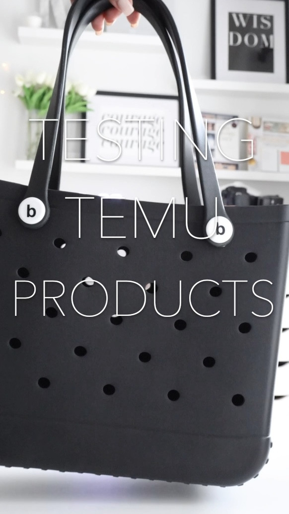 Temu Bogg Bag Dupe

#LTKitbag #LTKover40 #LTKhome