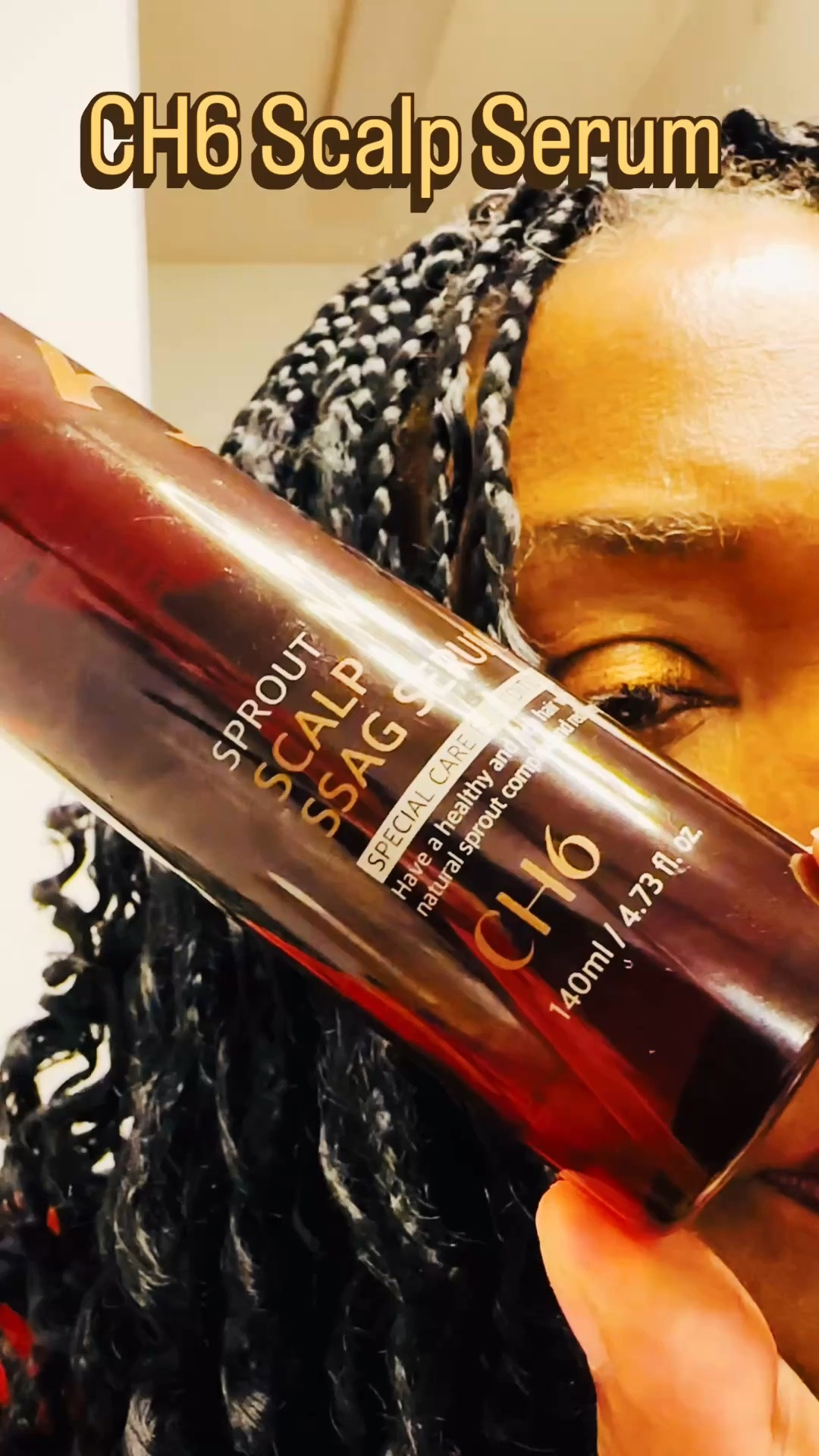 Protective styles need love too! 💆🏾‍♀️✨ Keeping my scalp hydrated and healthy while wearing braids with the CH6 Sprout Scalp Serum. A few sprays along my parts and a light massage keeps dryness away and supports hair growt

#LTKgrwm #LTKmorningroutine #LTKselfcare