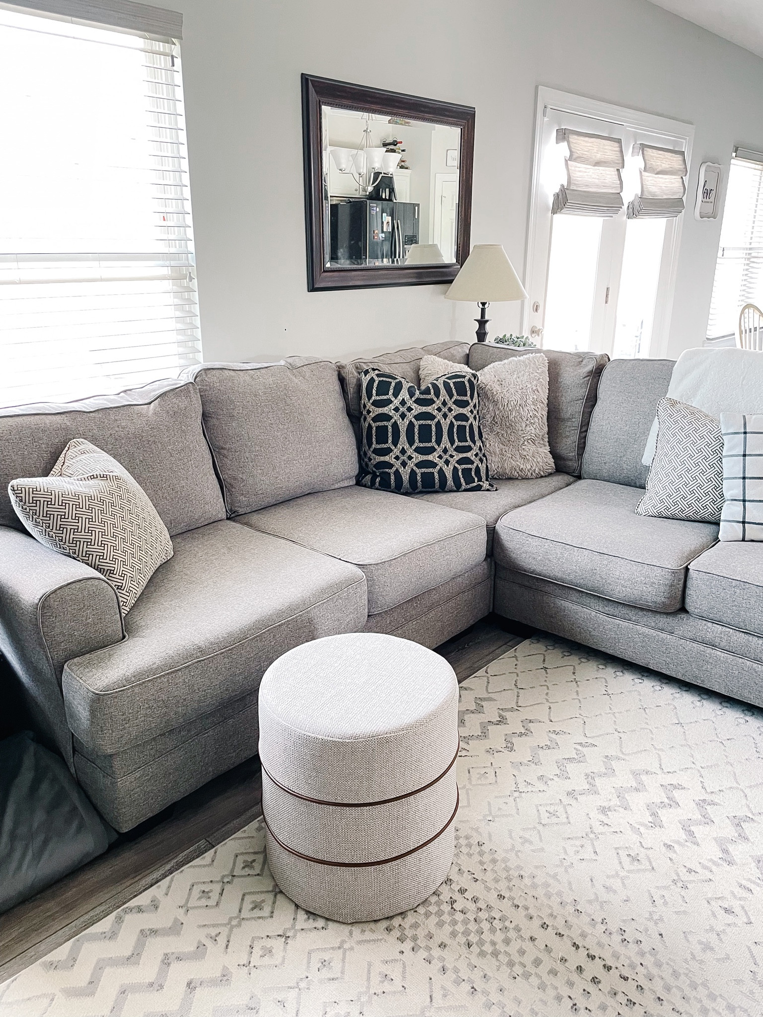 Dreamy neutral ottoman! Comes in two colors. Top quality at an affordable price. Brilliant design detailing. Perfect for your living room, entryway or bedroom. Studio McGee

#LTKFind #LTKunder100 #LTKhome