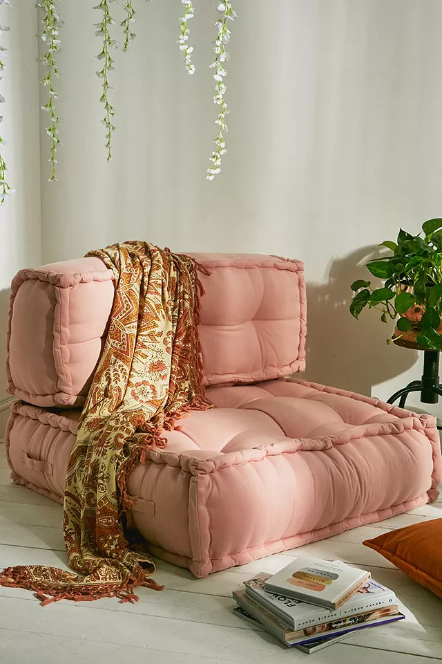Reema Pink Base Cushion | Urban Outfitters (EU)