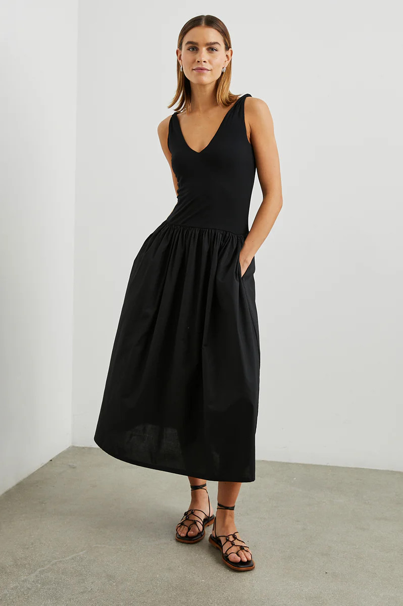 FRANCA DRESS - BLACK | Rails