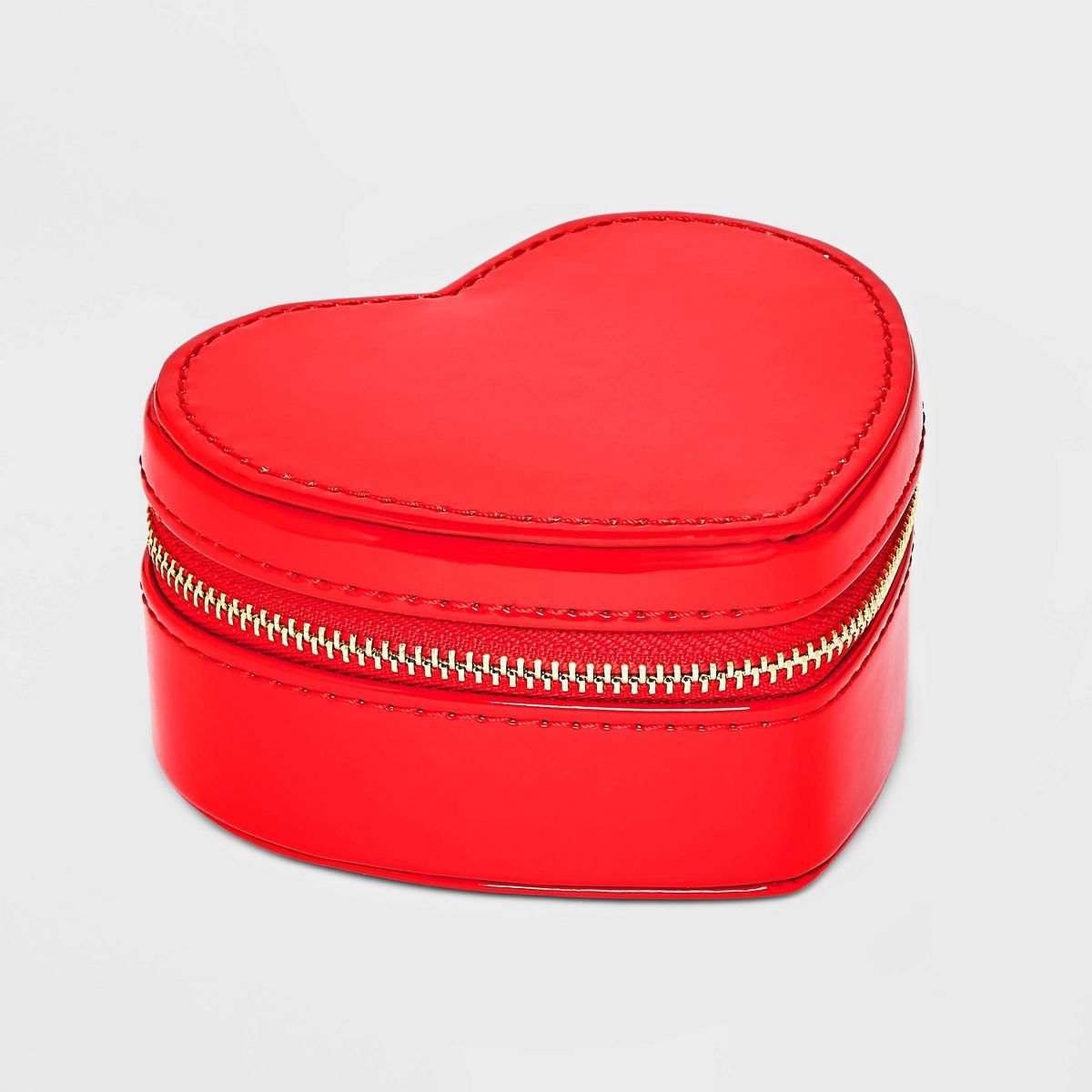 Zippered Heart PU Organizer Jewelry Box - A New Day™ | Target