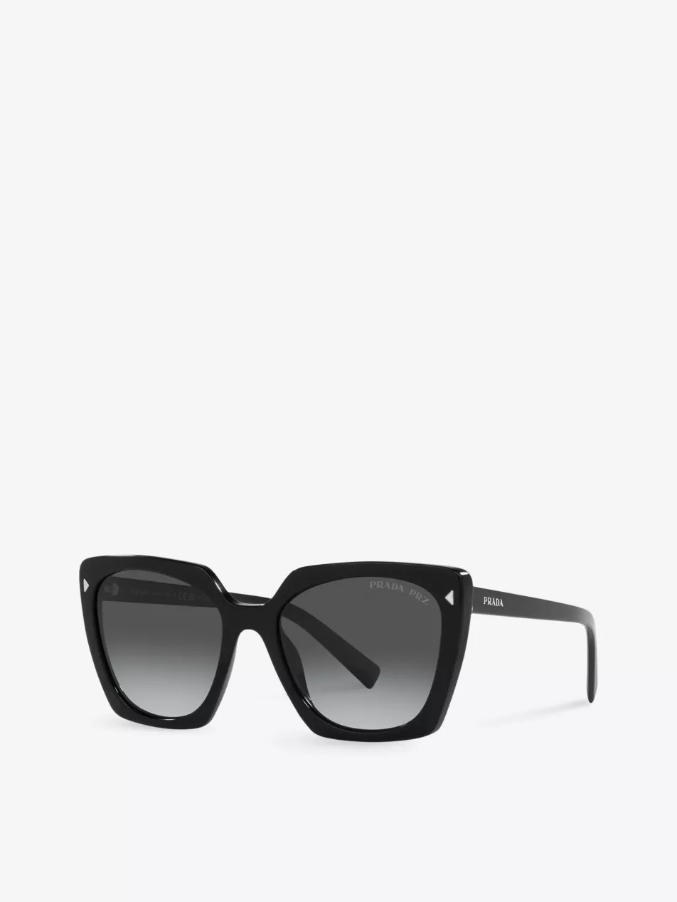 PR 23ZS square-frame acetate sunglasses | Selfridges