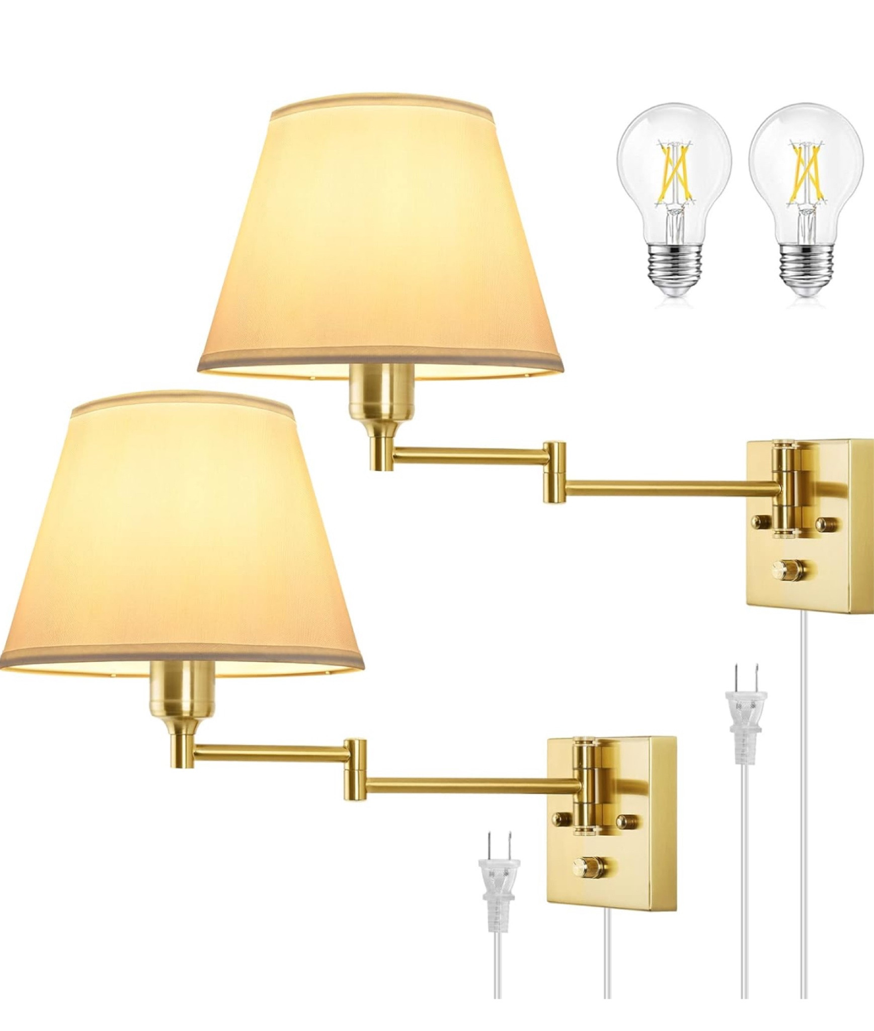 Bedside lamps - 2 for under $60! 