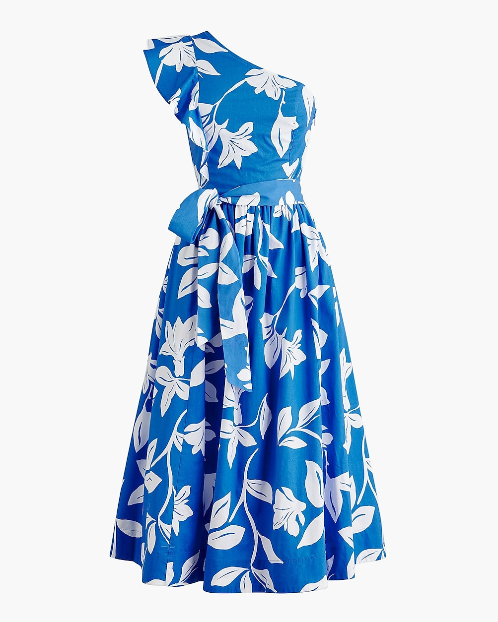 One-shoulder midi dress | J.Crew Factory