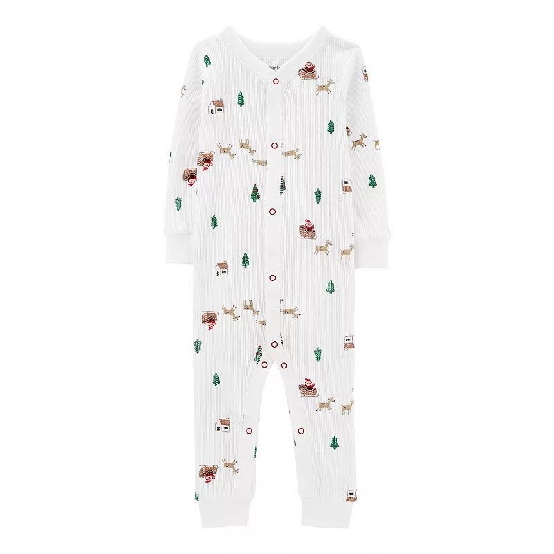 Baby Carter's Christmas Thermal Footless Pajamas, Infant Boy's, Size: 24 Months, Trucks | Kohl's