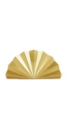 Cult Gaia Esme Clutch in Antique Brass from Revolve.com | Revolve Clothing (Global)