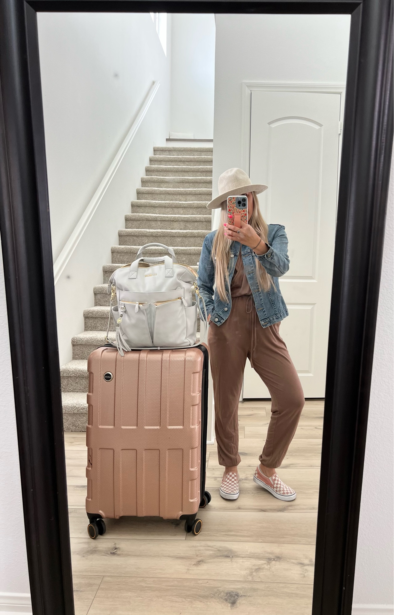 Travel OOTD! This jumpsuit is so comfy yet stylish and flattering! Pair with a hat and a jacket and you’ve got the perfect outfit for travel! 

#LTKFind #LTKstyletip #LTKtravel