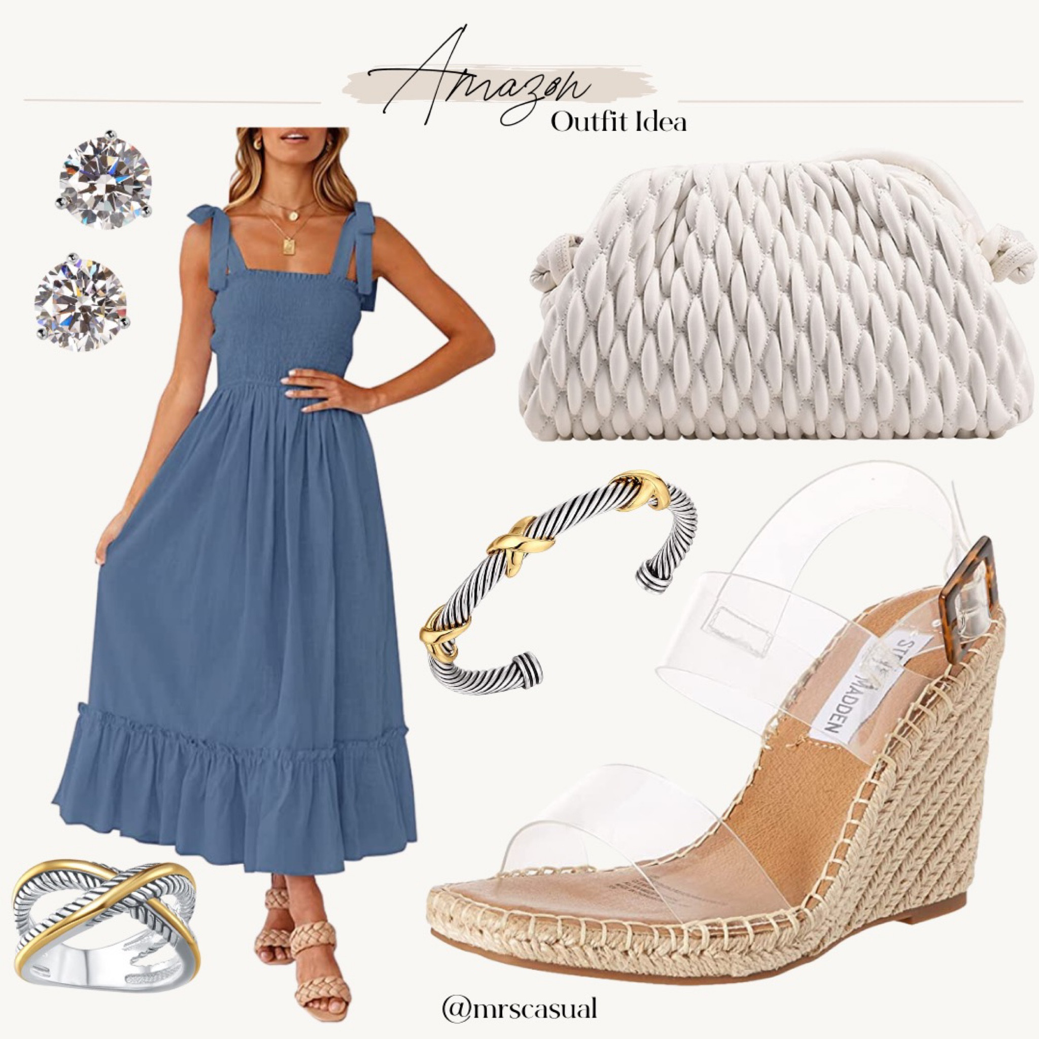 Amazon maxi dress summer outfit idea 

#LTKSeasonal #LTKFind #LTKunder50