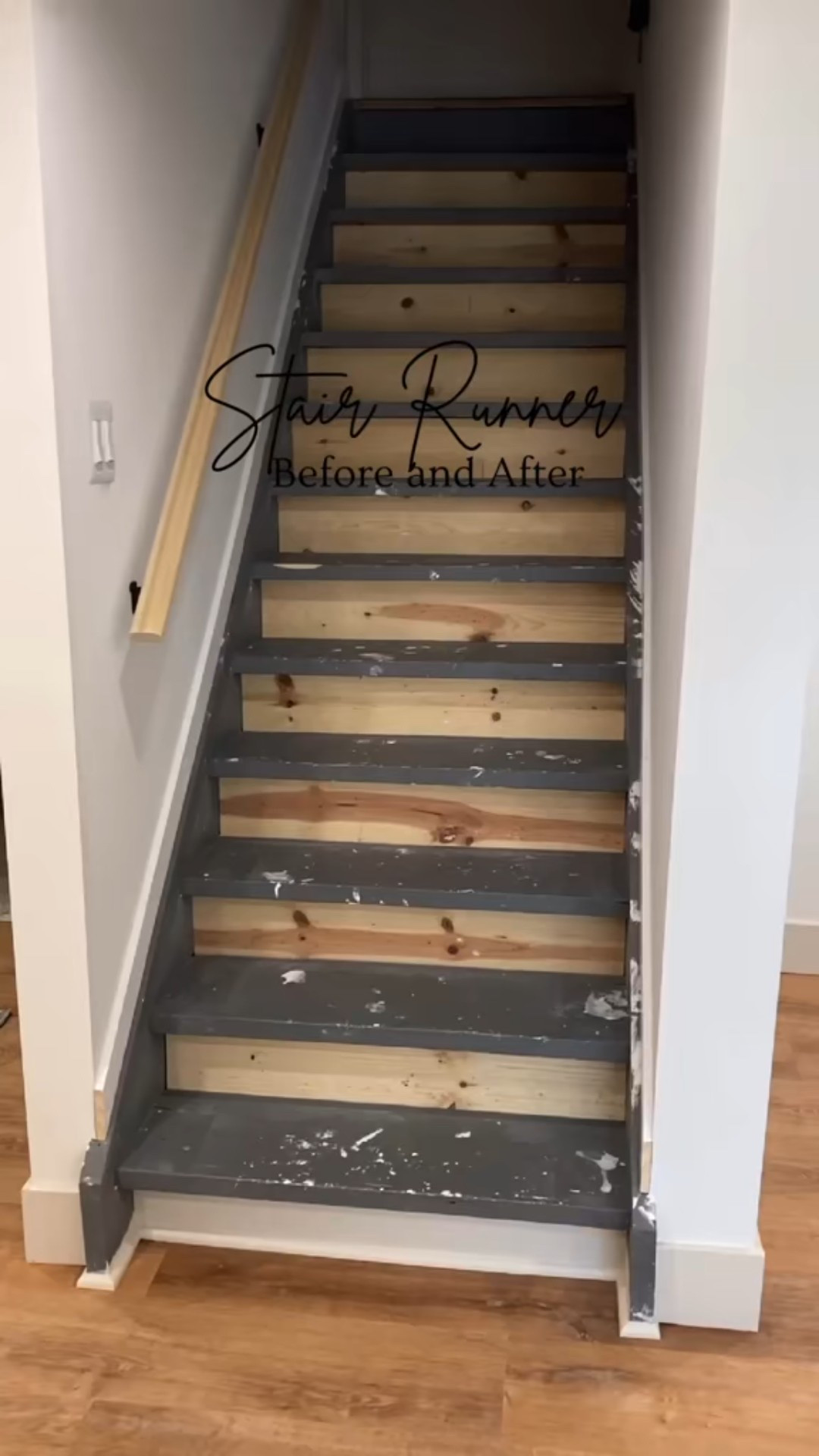 Piece together 2 runners to create a stair runner! 


#diyhome #stairrunner

#LTKHome
