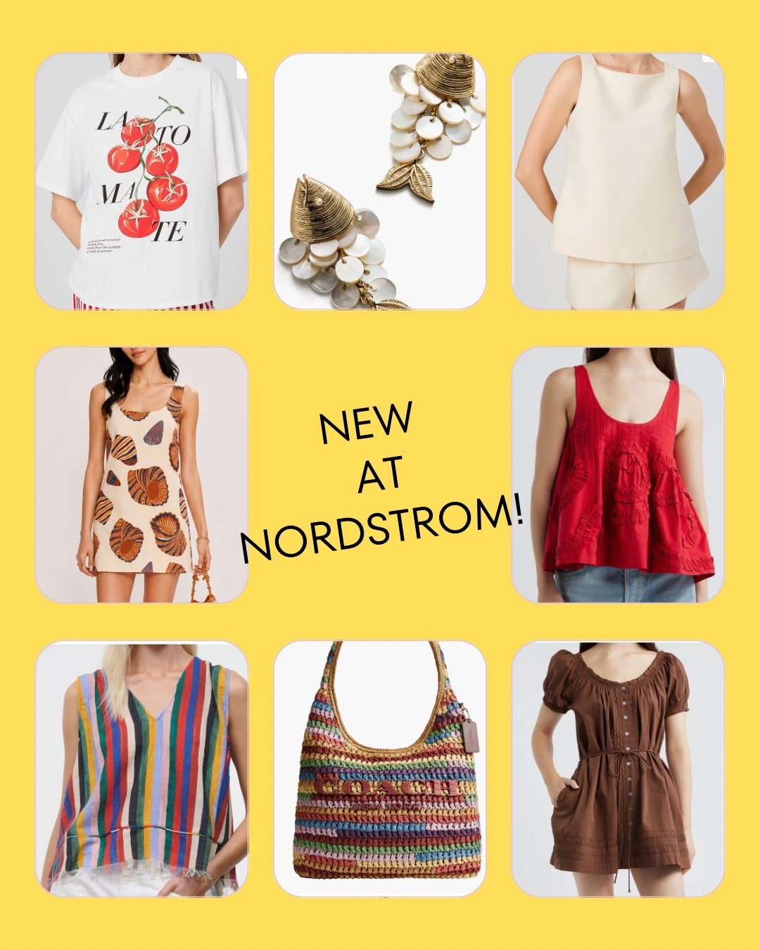 Summer at Nordstrom 
What to wear, summer dresses, summer style, vacation, coach bag, summer outfit

#LTKSeasonal