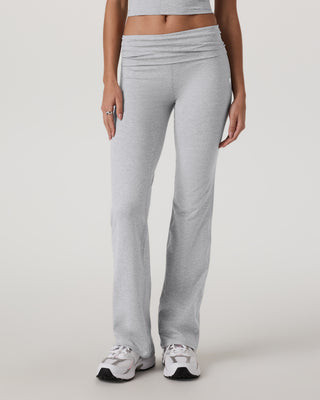 Vuori Halo Foldover Pants | Pale Grey Heather | XL | Vuori Clothing (US & Canada)