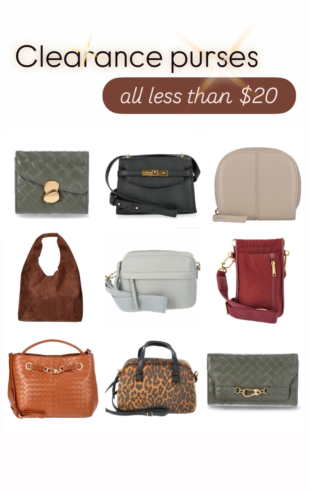 So many cute purses now clearance priced!!! 

#LTKSaleAlert