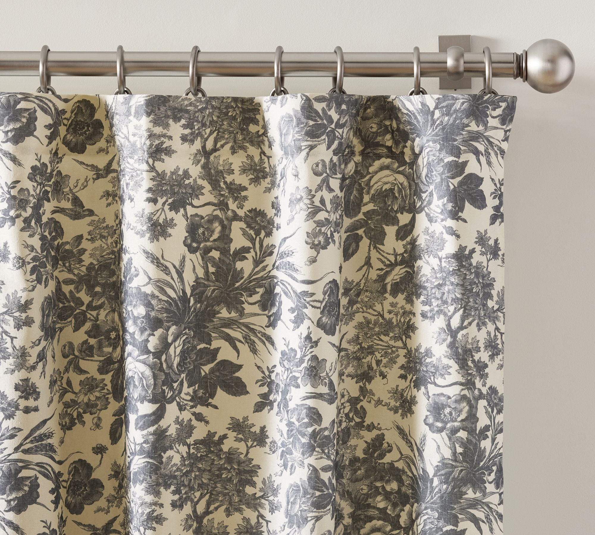 Sorrel Toile Blackout Curtain | Pottery Barn (US)