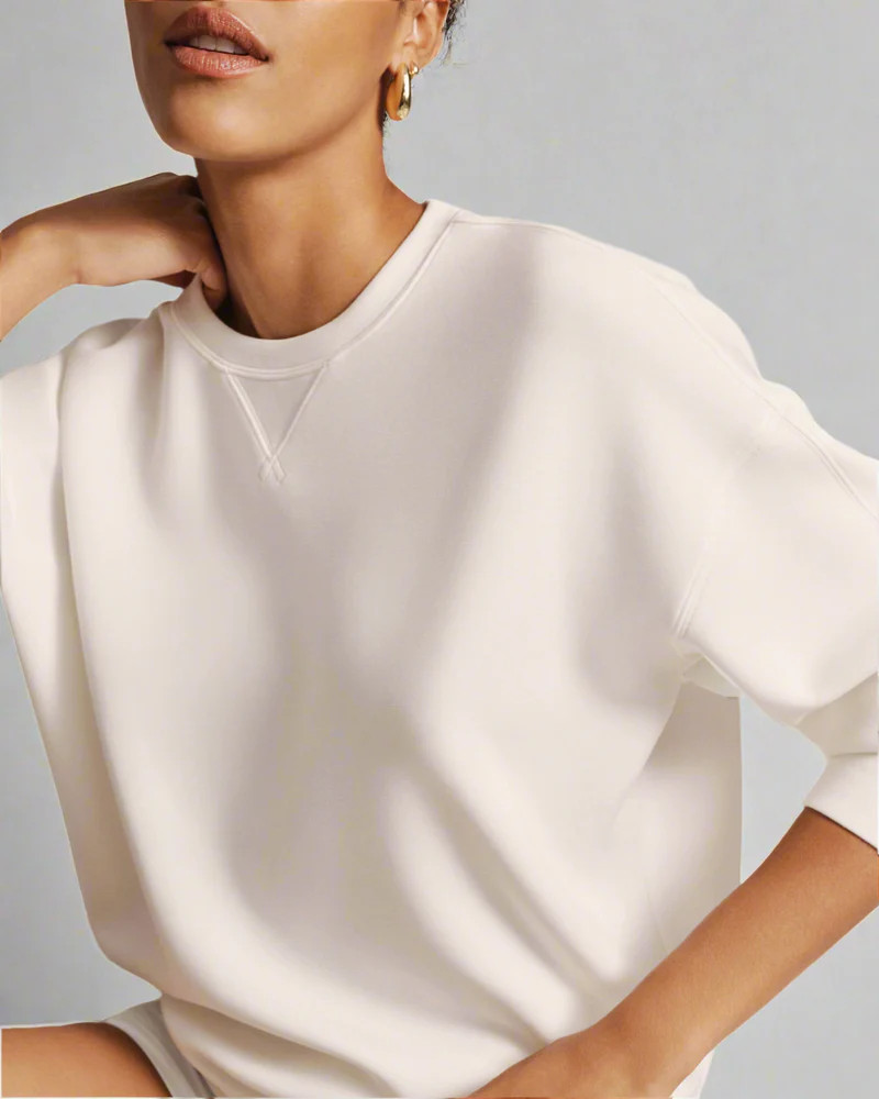 AirEssentials Lightweight Crewneck Pullover | SPANX | Spanx